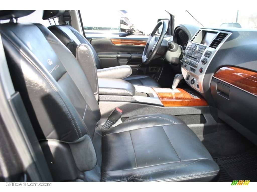 2010 QX 56 4WD - Silver Graphite / Graphite photo #22