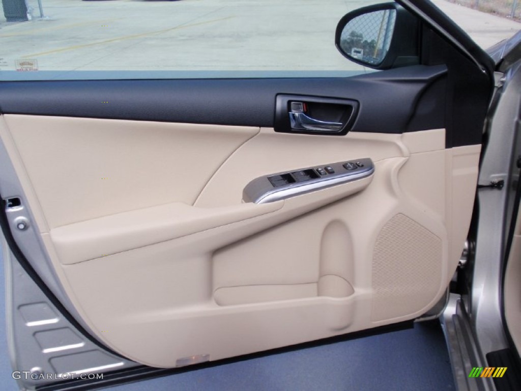 2014 Camry Hybrid XLE - Champagne Mica / Ivory photo #24