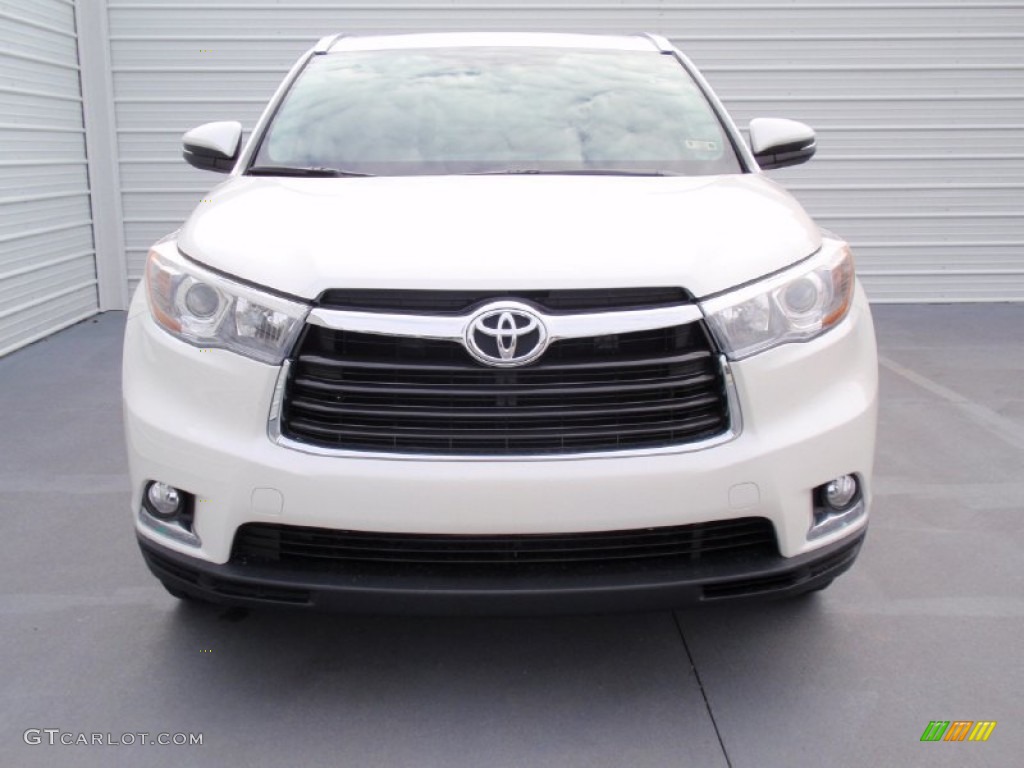 Blizzard White Pearl 2014 Toyota Highlander Limited Exterior Photo #90406364