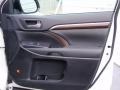 Black 2014 Toyota Highlander Limited Door Panel