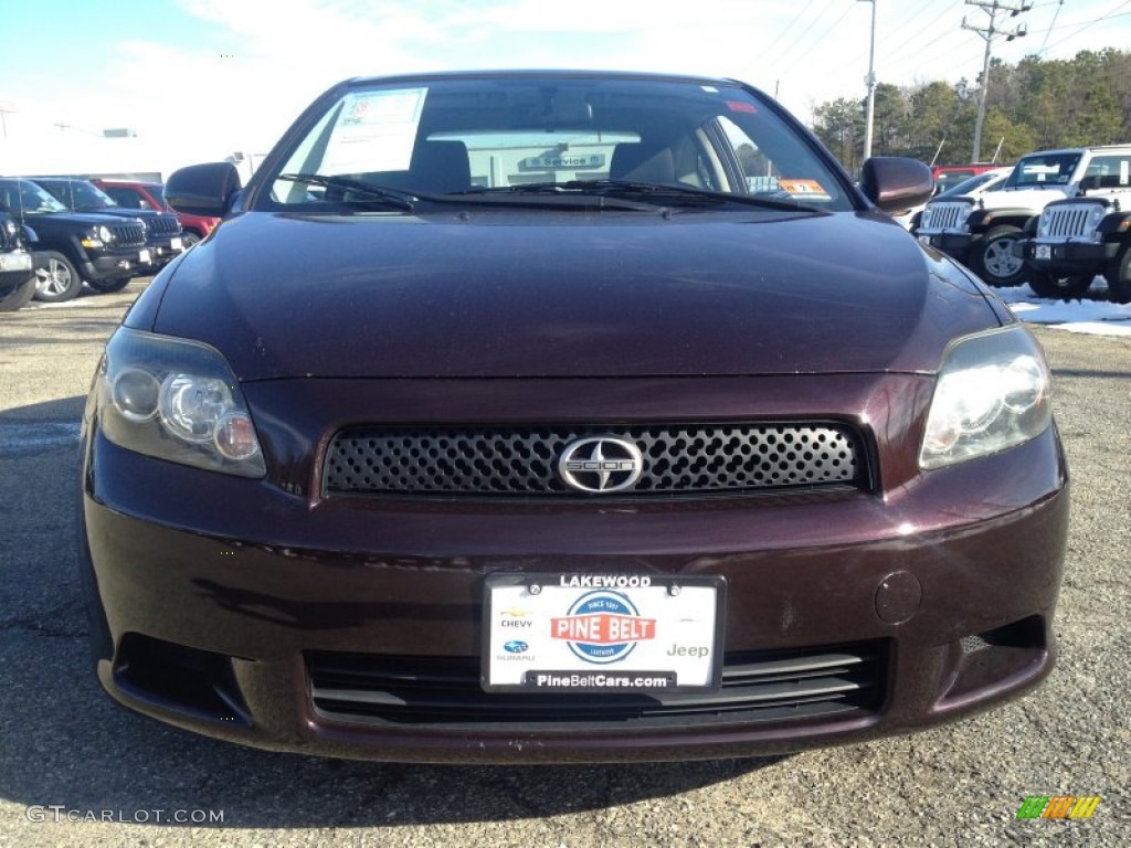 2008 tC  - Sizzling Crimson Red Mica / Dark Charcoal Gray photo #4