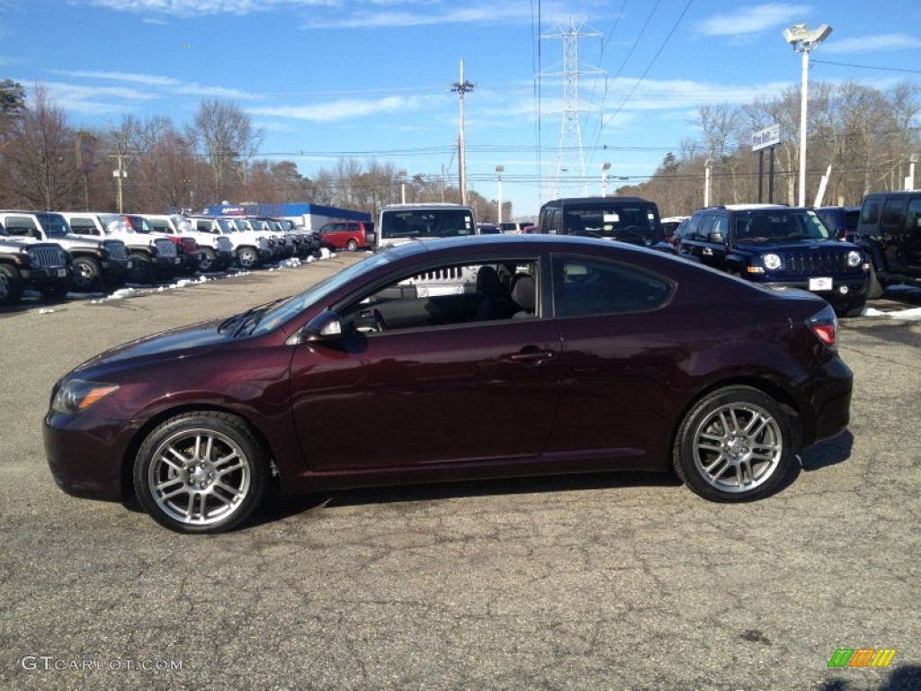 Sizzling Crimson Red Mica 2008 Scion tC Standard tC Model Exterior Photo #90406589