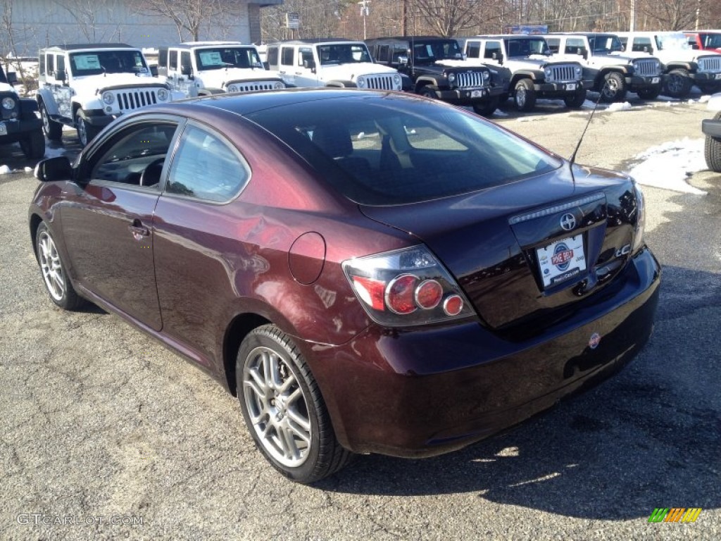 2008 tC  - Sizzling Crimson Red Mica / Dark Charcoal Gray photo #6