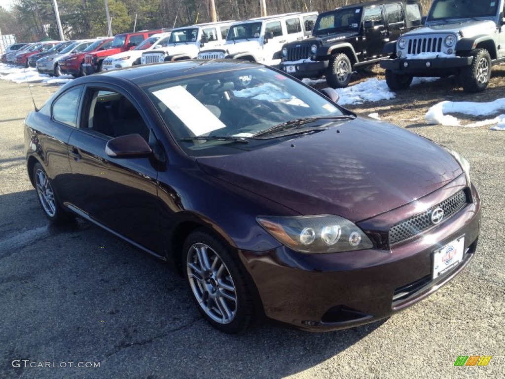 2008 tC  - Sizzling Crimson Red Mica / Dark Charcoal Gray photo #29