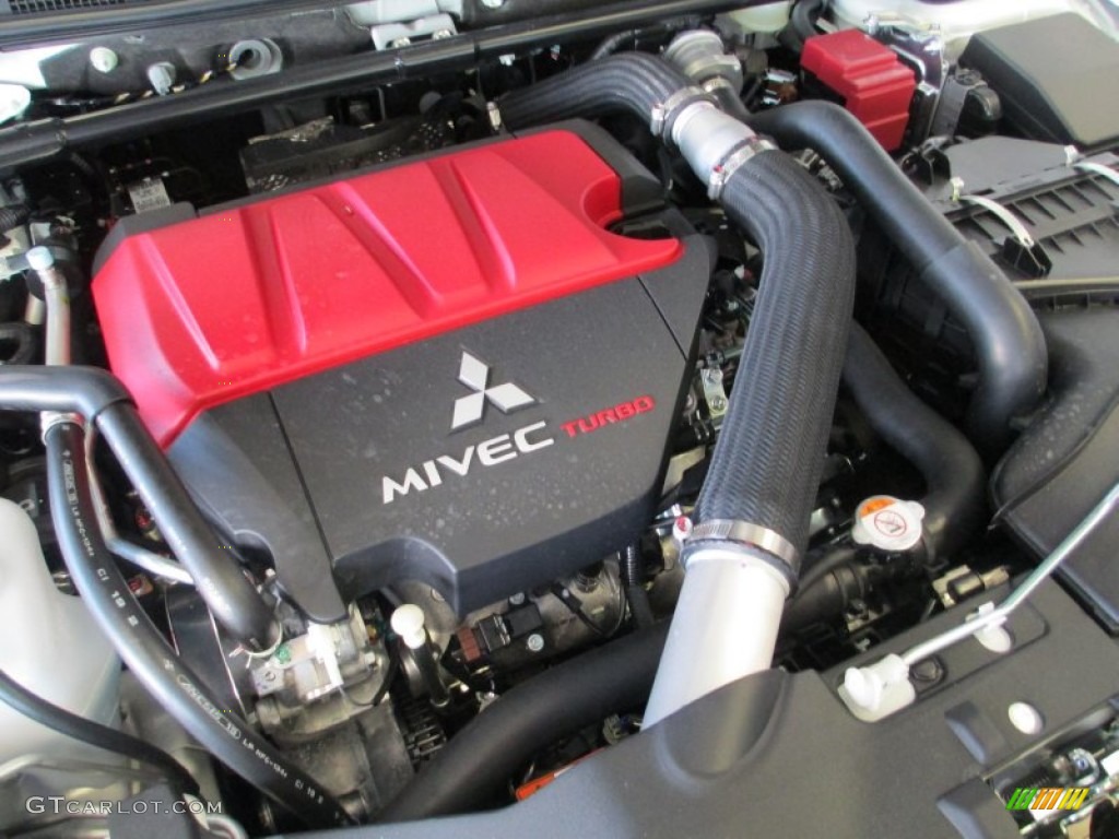2014 Mitsubishi Lancer Evolution GSR 2.0 Liter Turbocharged DOHC 16-Valve MIVEC 4 Cylinder Engine Photo #90407492