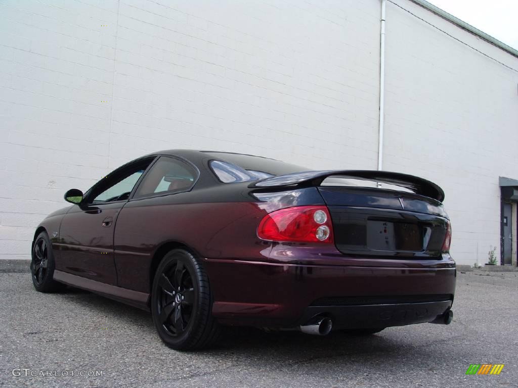 2005 GTO Coupe - Custom Dark Red Metallic / Red photo #7