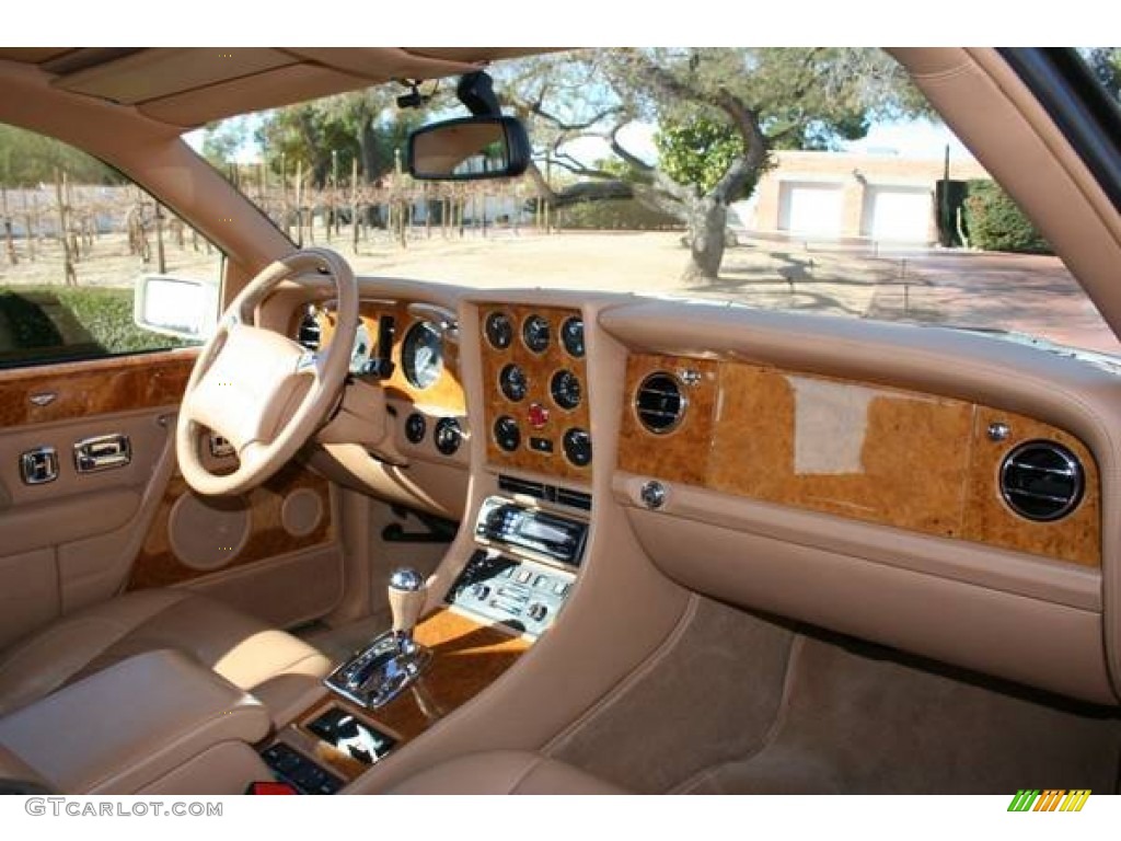1999 Bentley Continental T Caramel Dashboard Photo #90409125