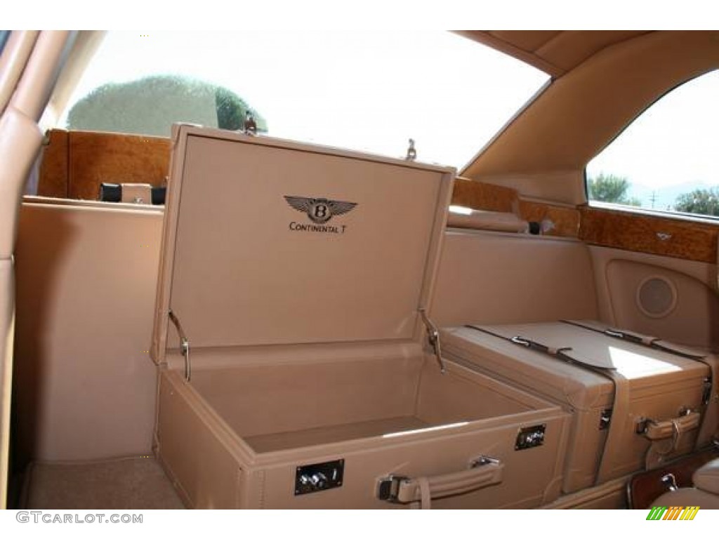 1999 Bentley Continental T Rear Seat Photos