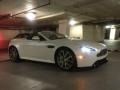 2012 Stratus White Aston Martin V8 Vantage S Roadster  photo #3