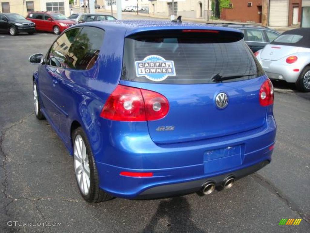 2008 R32  - Deep Blue Metallic / Anthracite photo #3