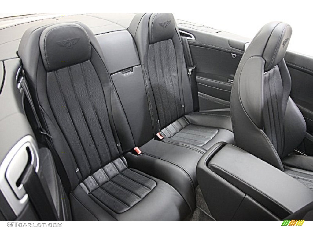 2013 Bentley Continental GTC V8 Standard Continental GTC V8 Model Rear Seat Photo #90409647