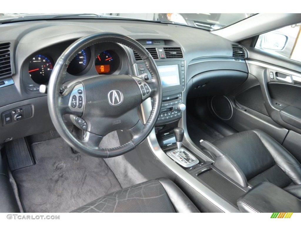 Ebony Interior 2006 Acura TL 3.2 Photo #90410052