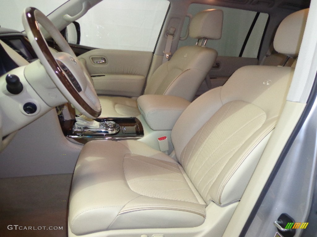 2013 Infiniti QX 56 4WD Front Seat Photo #90410337