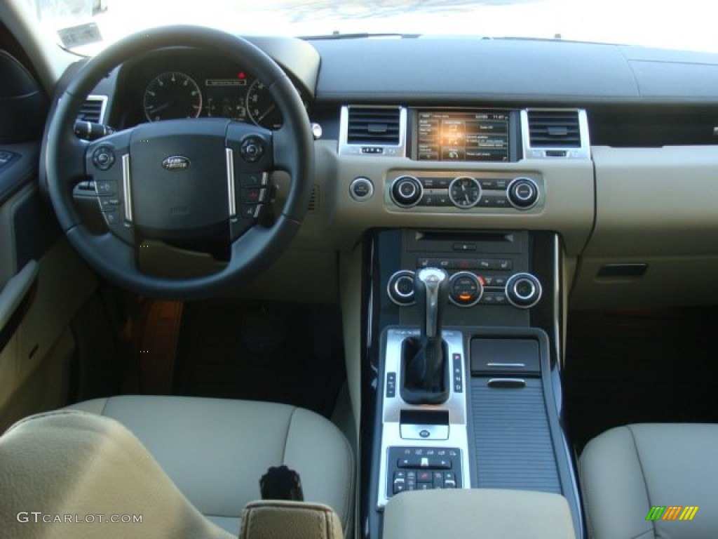 2013 Land Rover Range Rover Sport HSE Ivory/Ebony Dashboard Photo #90412014