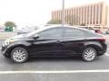 Black 2014 Hyundai Elantra SE Sedan Exterior