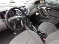 Gray 2014 Hyundai Elantra SE Sedan Interior Color