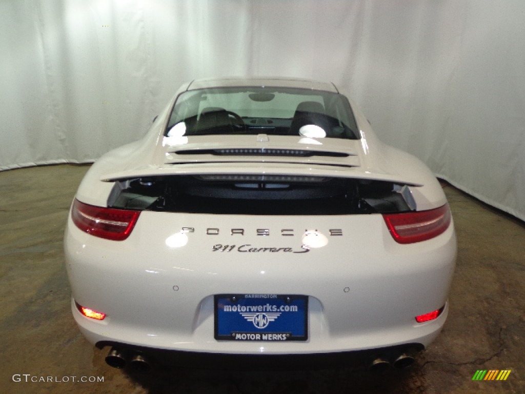 2012 911 Carrera S Coupe - Carrara White / Sea Blue photo #3