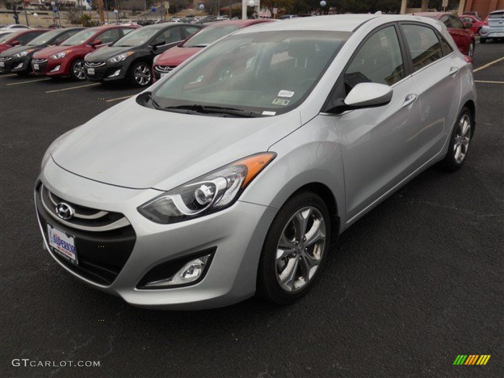 2013 Elantra GT - Silver / Black photo #1