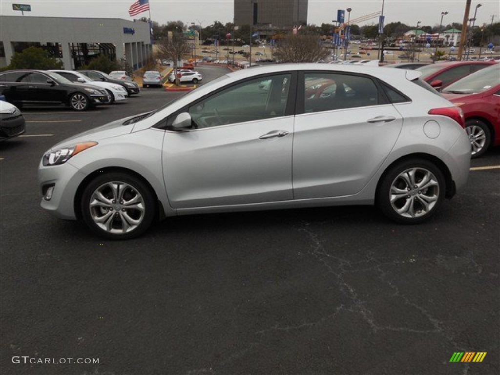 2013 Elantra GT - Silver / Black photo #3