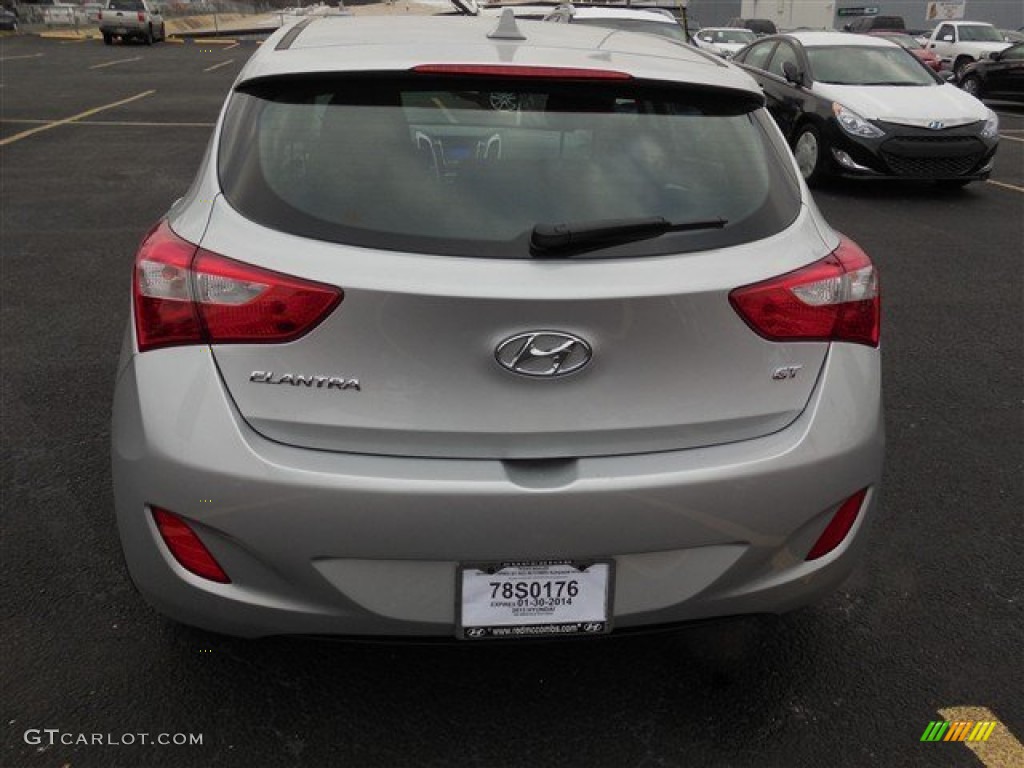 2013 Elantra GT - Silver / Black photo #5