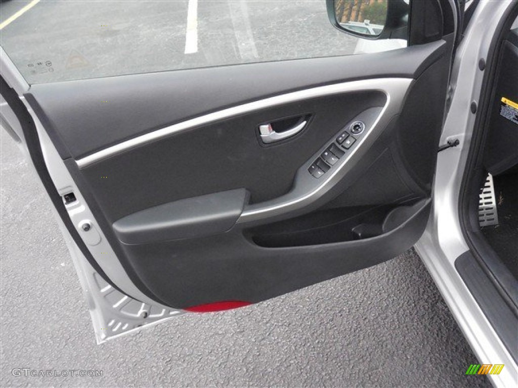 2013 Elantra GT - Silver / Black photo #6