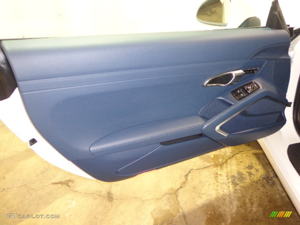 2012 Porsche 911 Carrera S Coupe Sea Blue Door Panel Photo #90413790