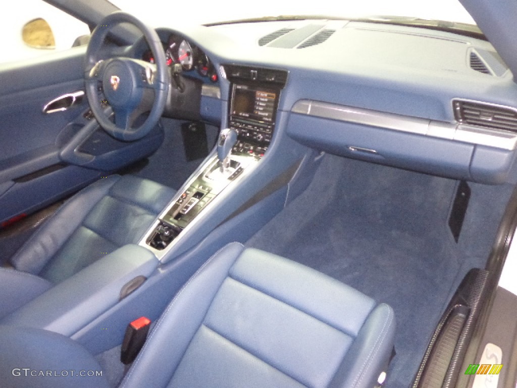 2012 Porsche 911 Carrera S Coupe Sea Blue Dashboard Photo #90414003