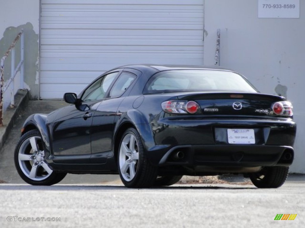 2004 RX-8 Sport - Nordic Green Mica / Black photo #2