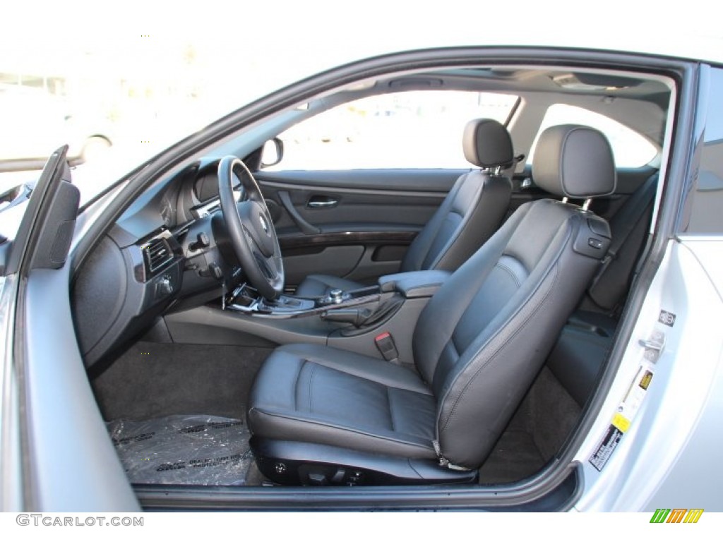 2013 3 Series 328i xDrive Coupe - Titanium Silver Metallic / Black photo #10