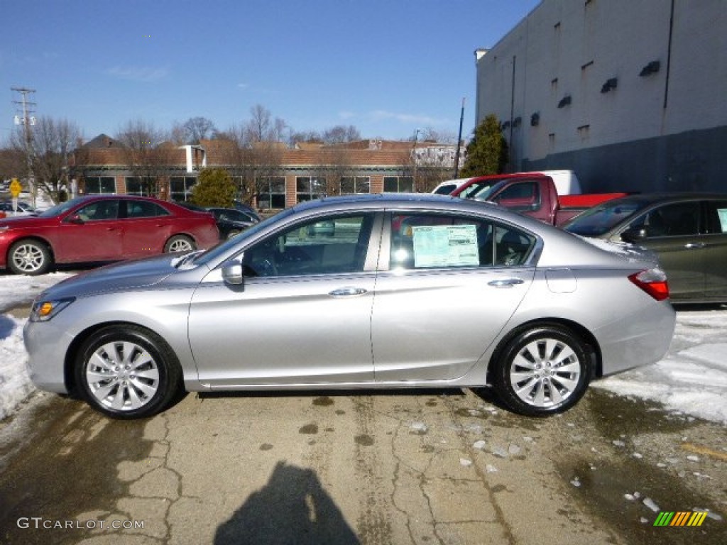 Alabaster Silver Metallic 2014 Honda Accord EX-L Sedan Exterior Photo #90414312