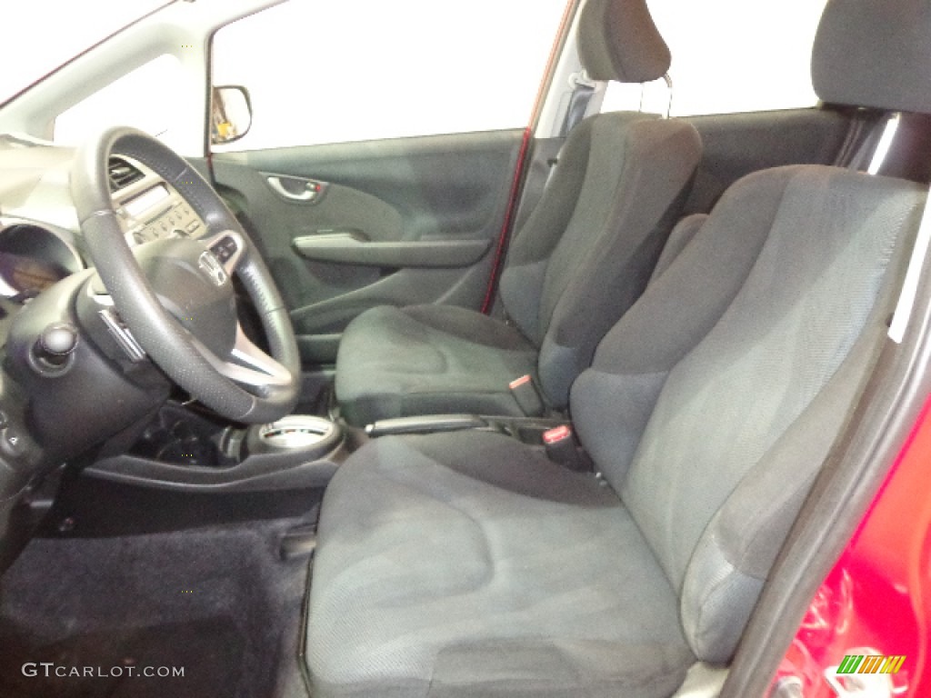 Sport Black Interior 2010 Honda Fit Sport Photo #90414564