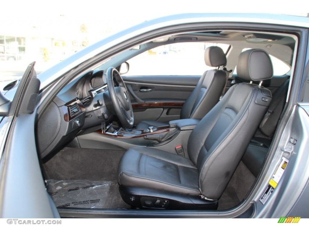 2013 3 Series 328i xDrive Coupe - Space Gray Metallic / Black photo #10