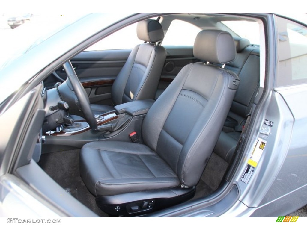 2013 3 Series 328i xDrive Coupe - Space Gray Metallic / Black photo #11