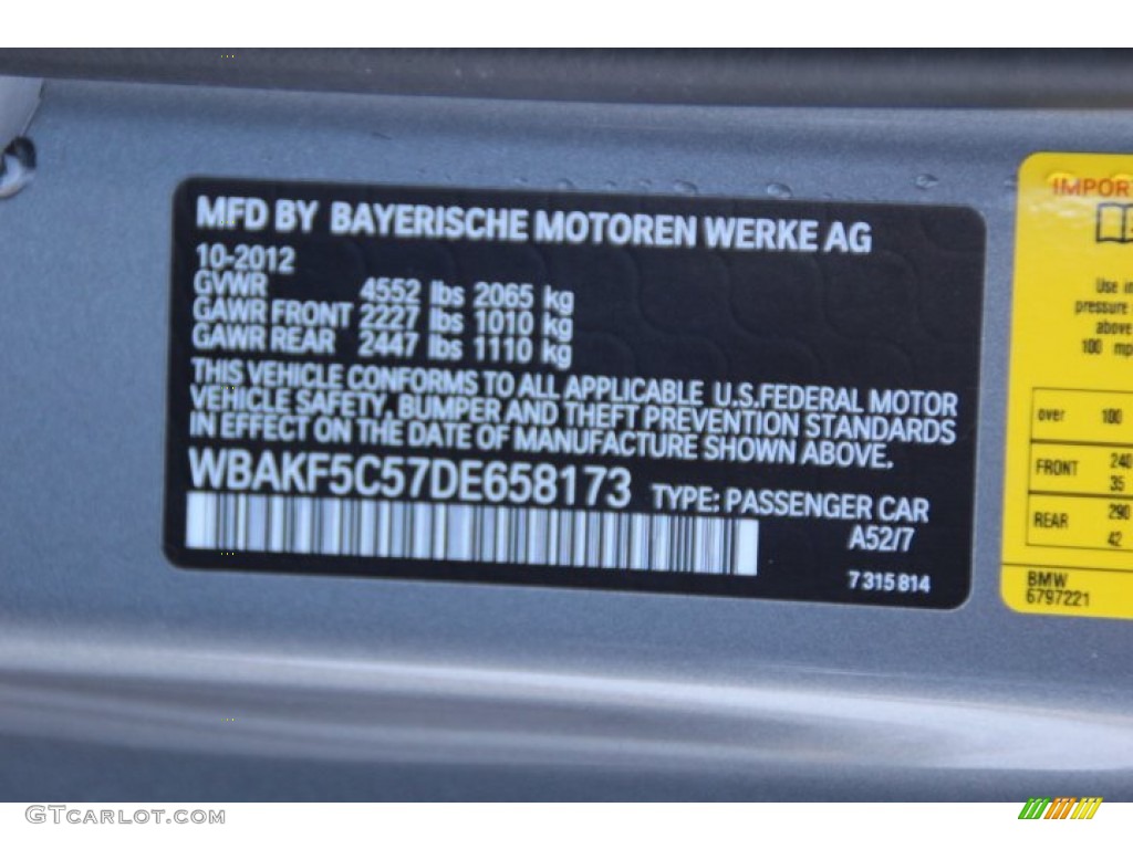 2013 3 Series 328i xDrive Coupe - Space Gray Metallic / Black photo #30