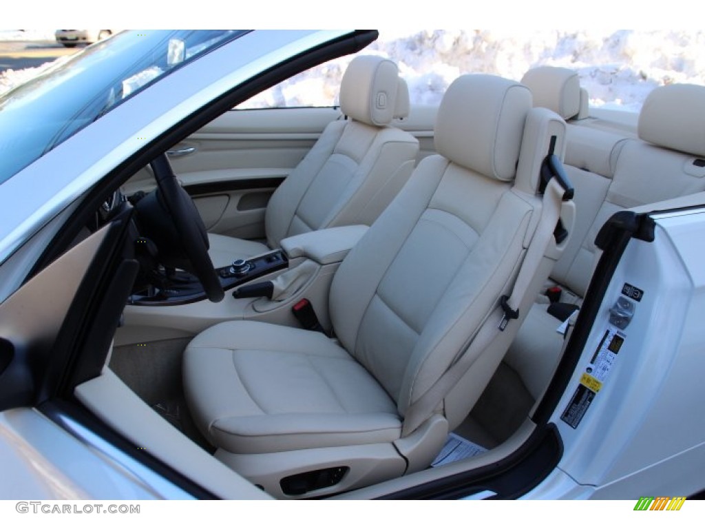 2013 3 Series 328i Convertible - Mineral White Metallic / Cream Beige photo #11