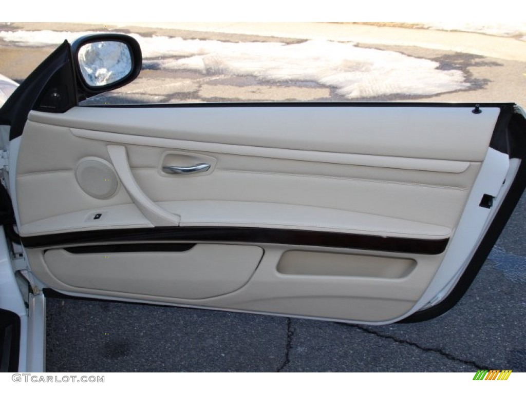 2013 3 Series 328i Convertible - Mineral White Metallic / Cream Beige photo #21