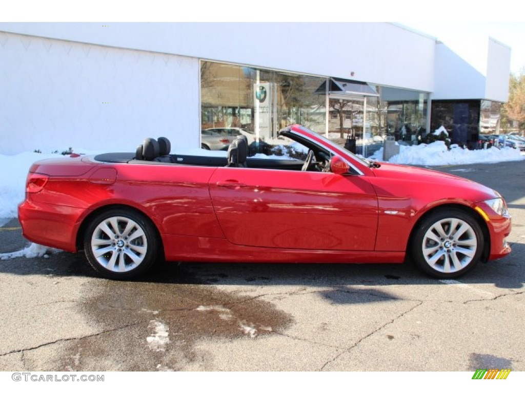 2012 3 Series 328i Convertible - Crimson Red / Black photo #2