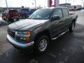 2012 Dark Steel Gray Metallic GMC Canyon SLE Crew Cab 4x4  photo #3