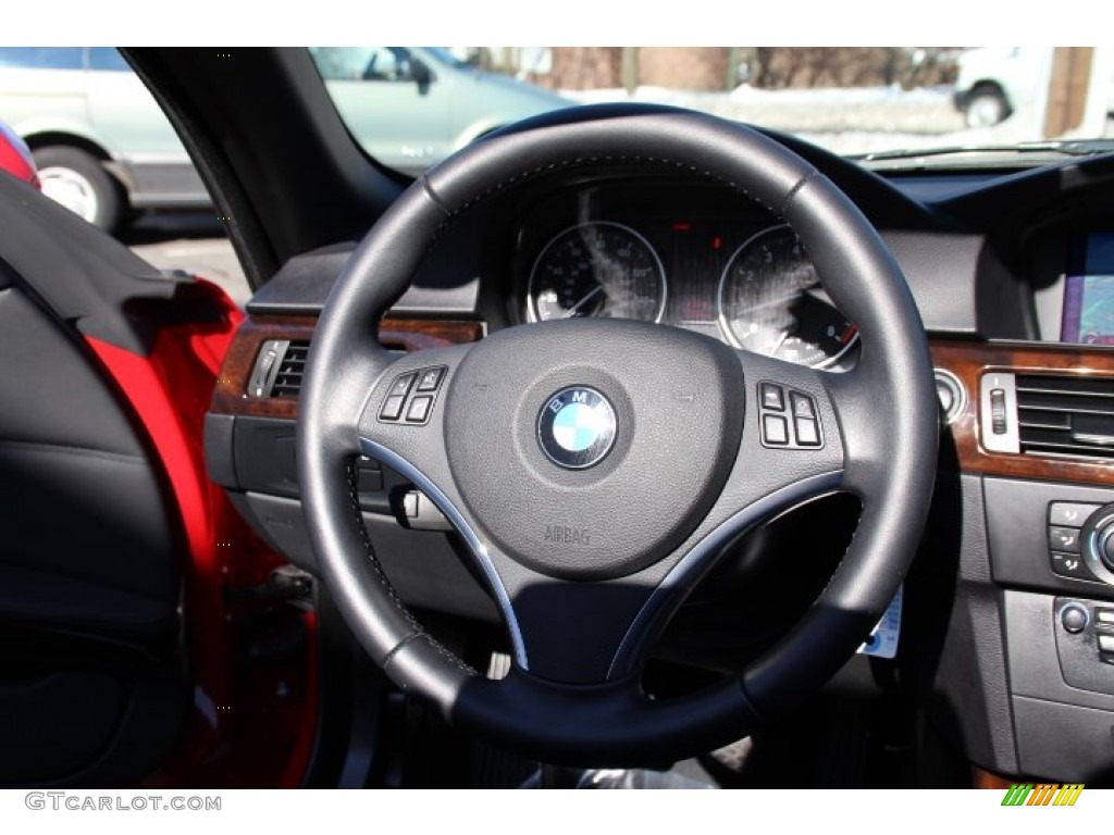 2012 3 Series 328i Convertible - Crimson Red / Black photo #15