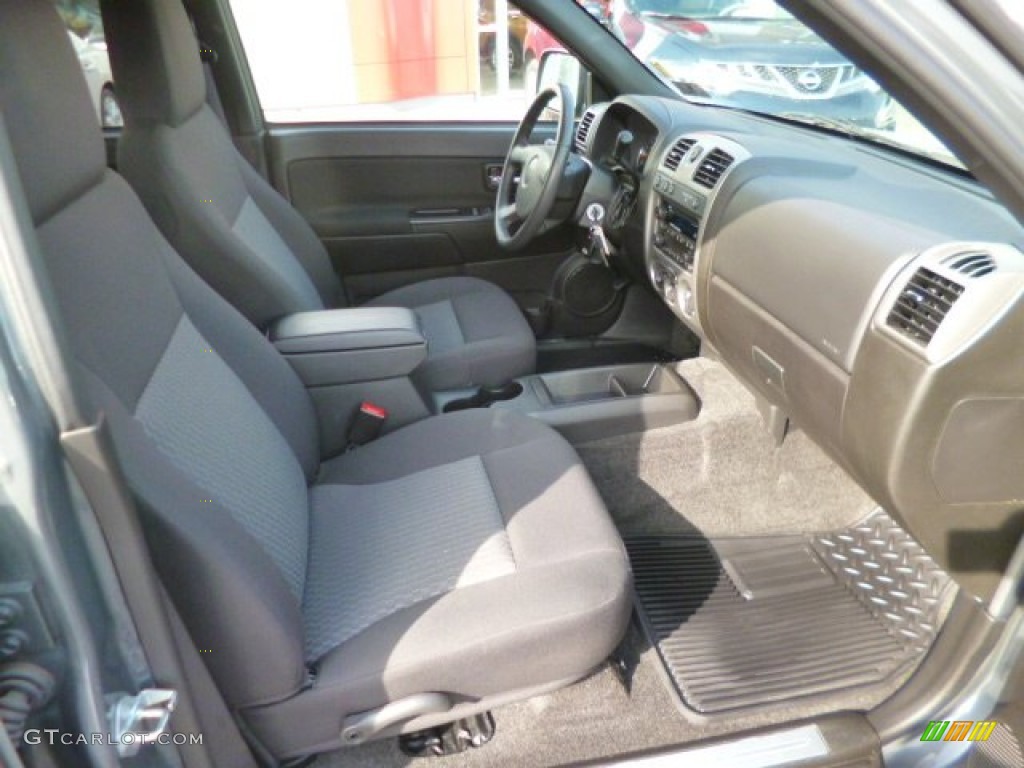 2012 Canyon SLE Crew Cab 4x4 - Dark Steel Gray Metallic / Ebony photo #10