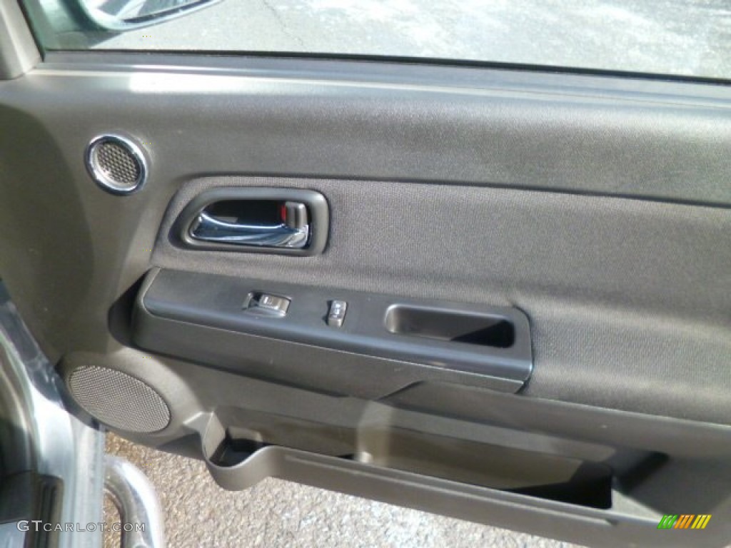 2012 Canyon SLE Crew Cab 4x4 - Dark Steel Gray Metallic / Ebony photo #11