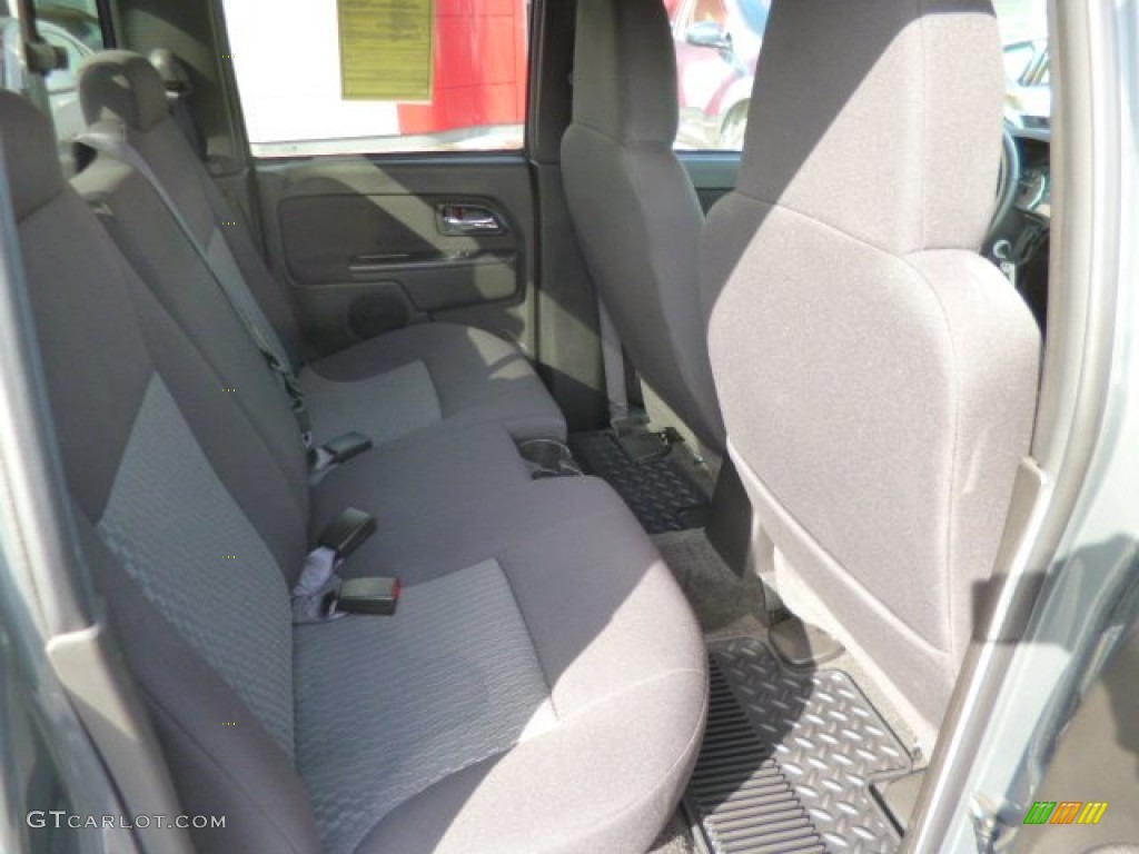 2012 Canyon SLE Crew Cab 4x4 - Dark Steel Gray Metallic / Ebony photo #12