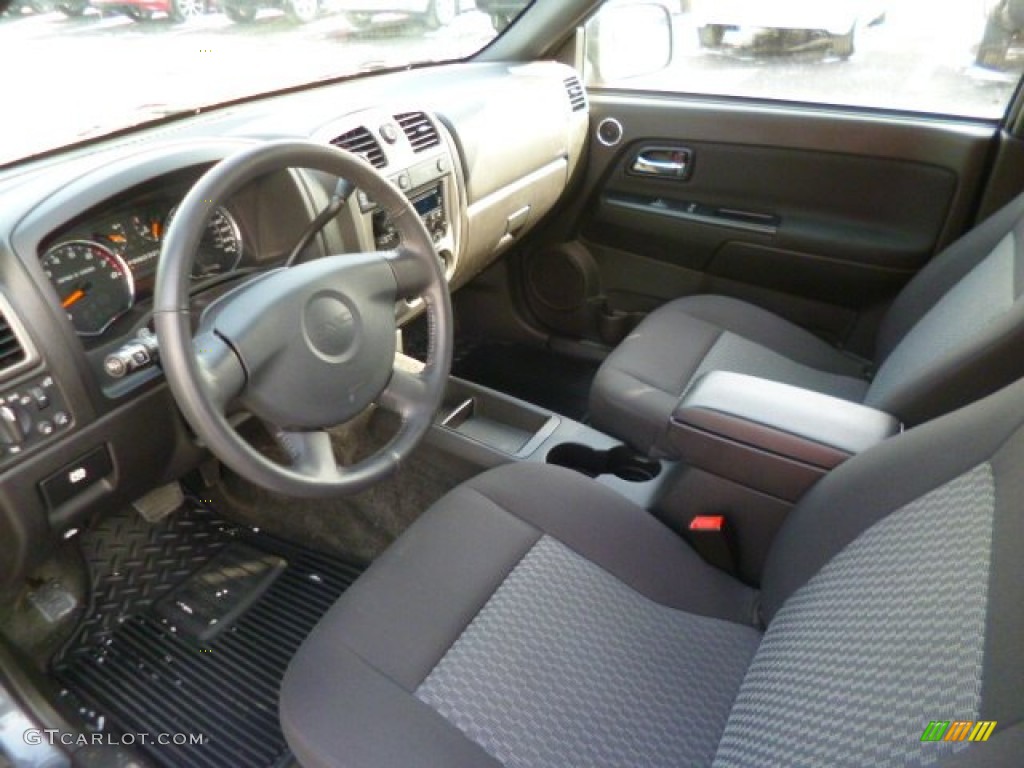 2012 Canyon SLE Crew Cab 4x4 - Dark Steel Gray Metallic / Ebony photo #16