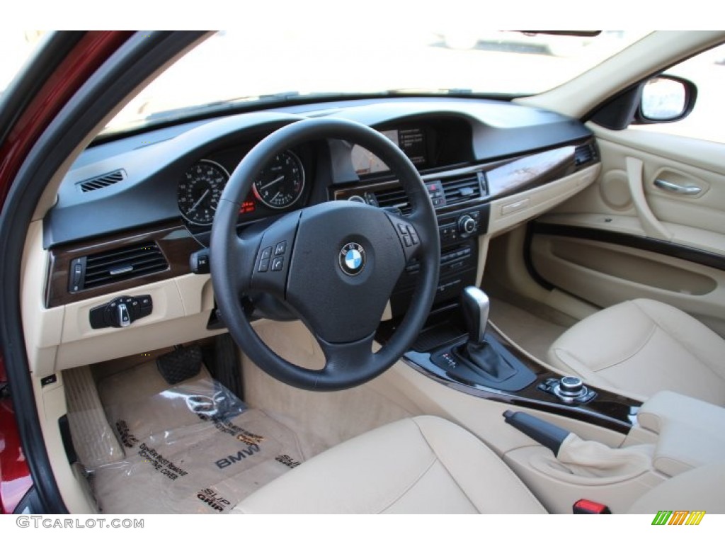 Beige Interior 2011 BMW 3 Series 328i xDrive Sedan Photo #90417225
