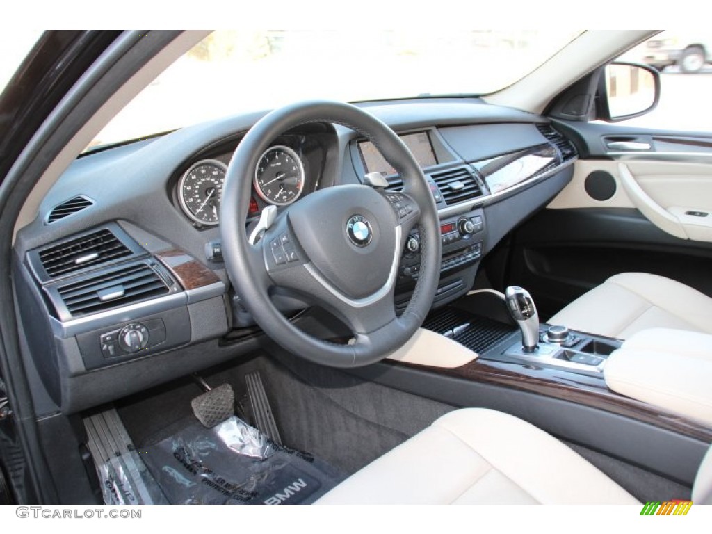 Oyster Interior 2011 BMW X6 xDrive35i Photo #90417891