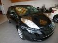 2014 Super Black Nissan LEAF S  photo #2