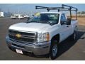 Summit White - Silverado 2500HD WT Regular Cab Photo No. 2
