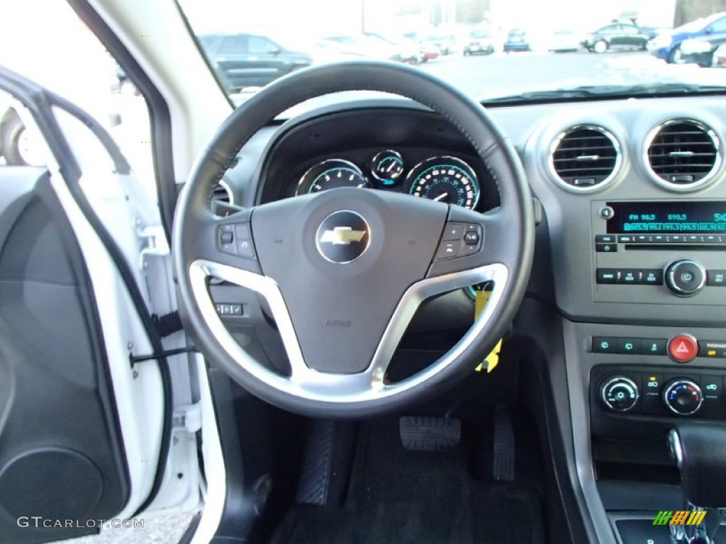 2014 Chevrolet Captiva Sport LS Black Steering Wheel Photo #90419937