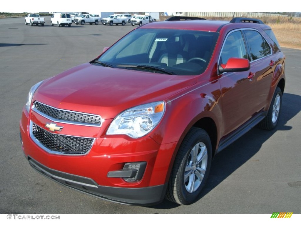 Crystal Red Tintcoat 2014 Chevrolet Equinox LT Exterior Photo #90420111