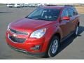 2014 Crystal Red Tintcoat Chevrolet Equinox LT  photo #2